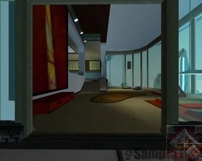 From the Patio into the Apartment