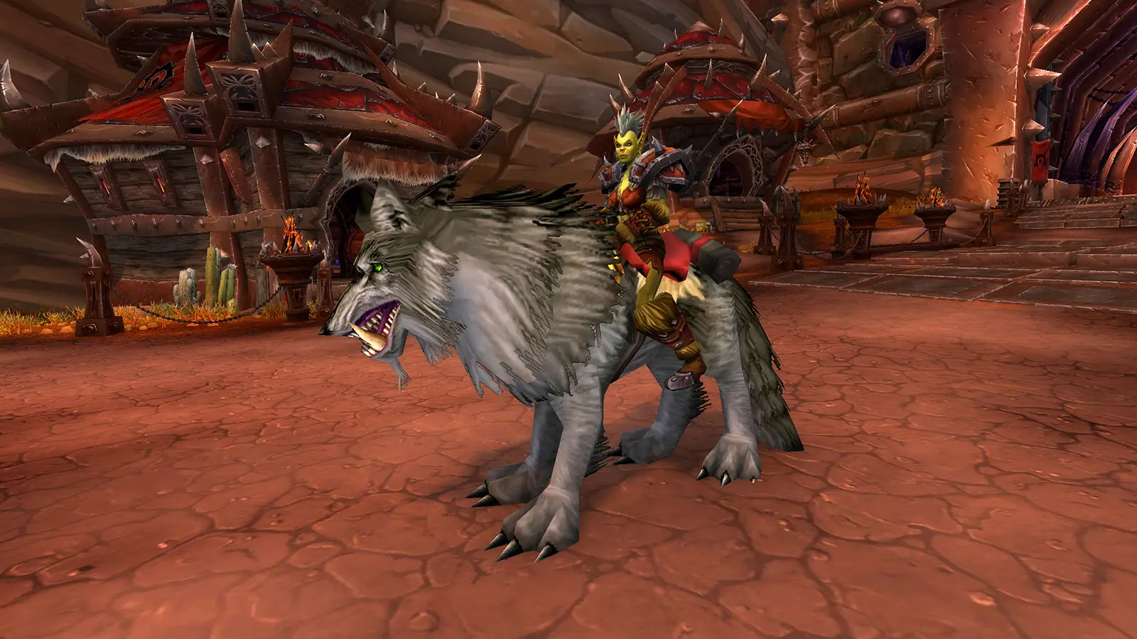 Racial Mount : Wolf