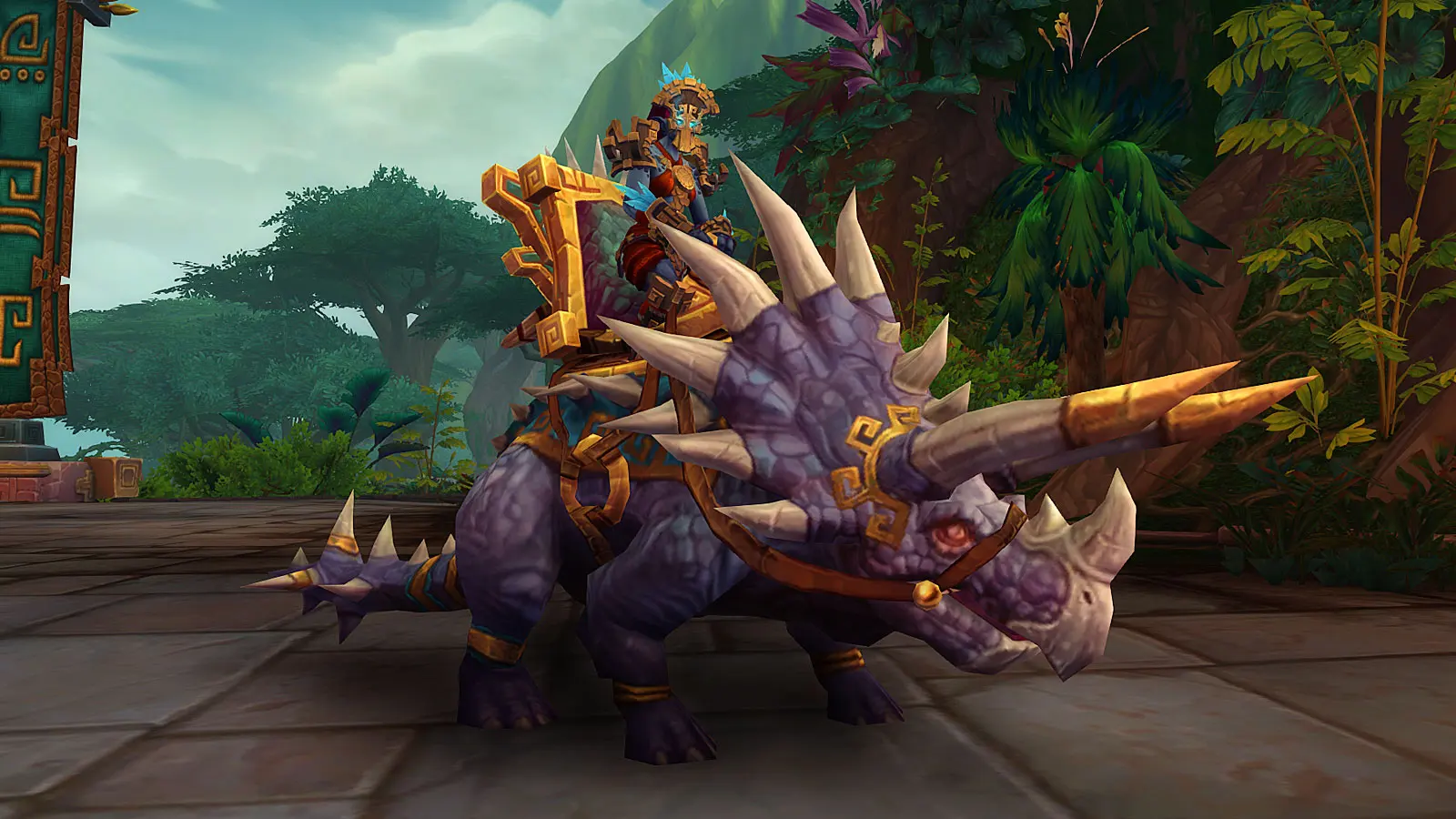 Racial Mount : Zadalari Direhorn